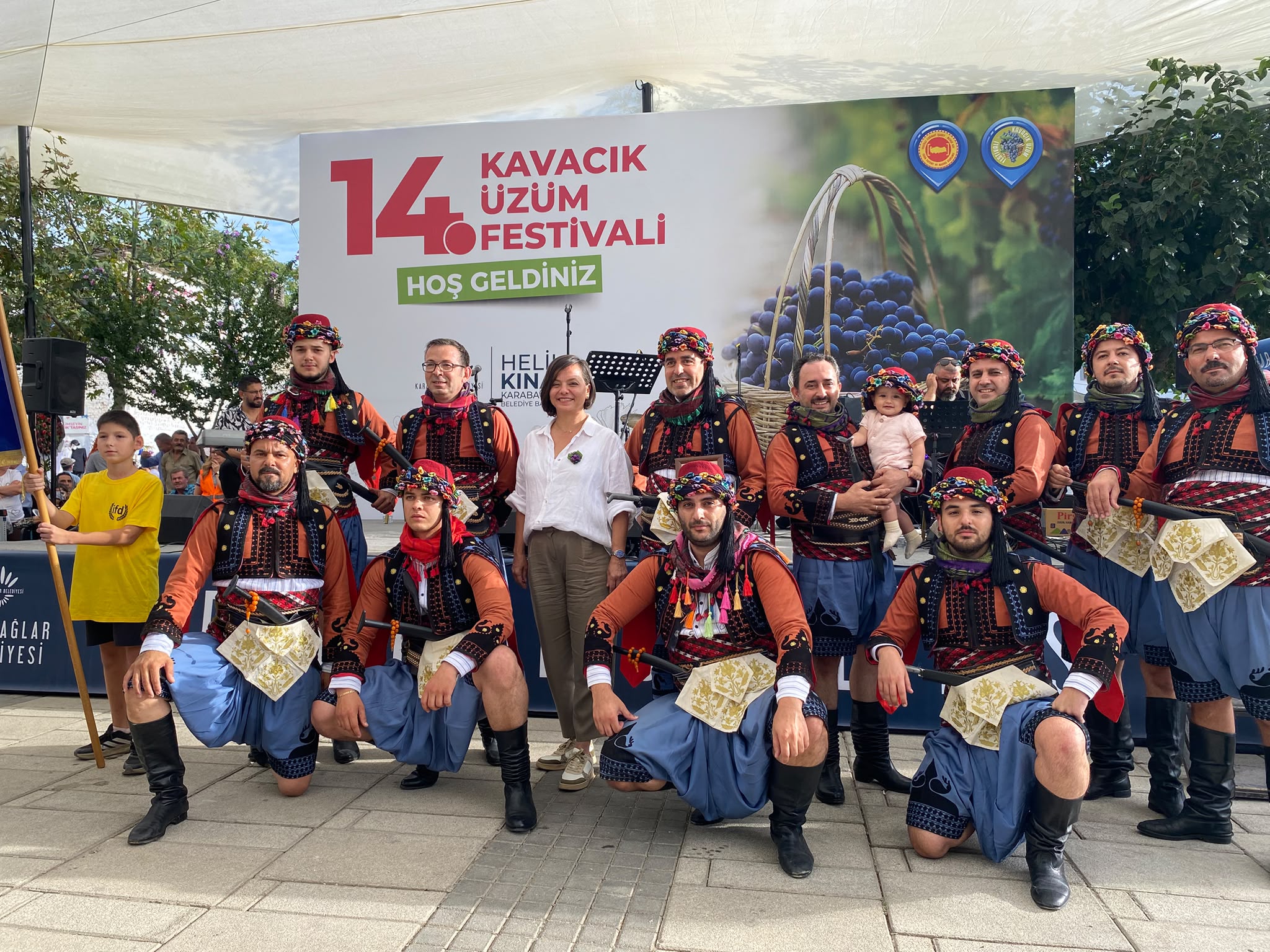 14. KAVACIK ÜZÜM FESTİVALİ’NDE BİZ DE VARDIK